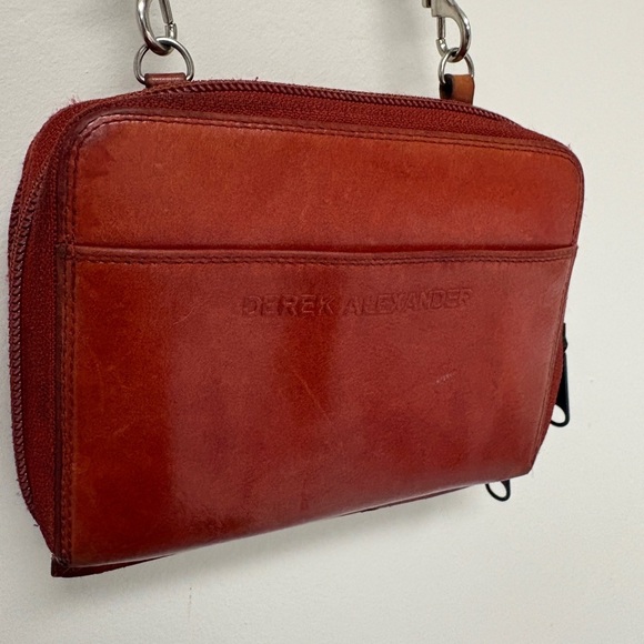 Derek Alexander Other - Derek Alexander Red Leather Organizer Bag with matching Wallet